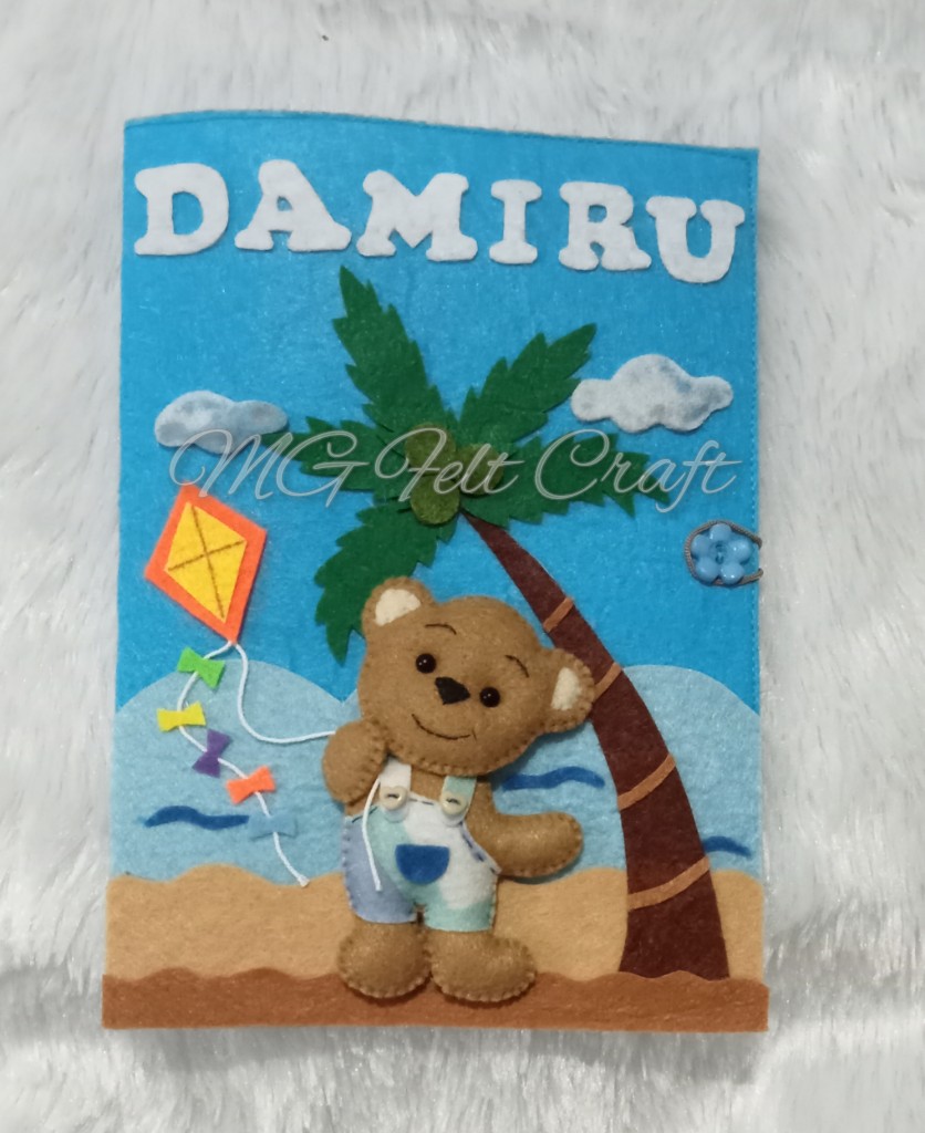 Felt Book Cover 1