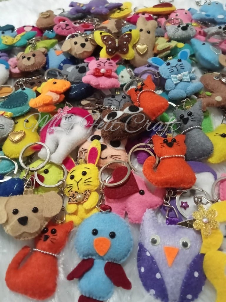 Felt Key Tag 1