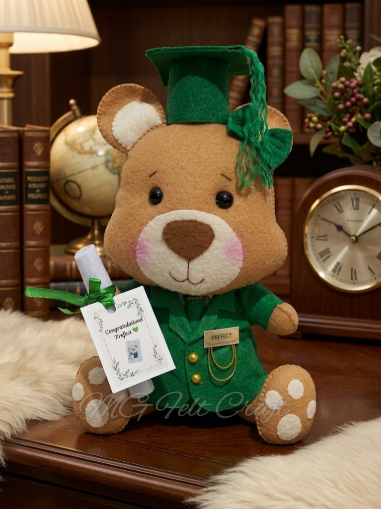 Felt Teddy Bear 1